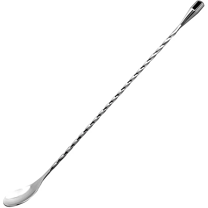 3PCS 40cm Long 18/8 Stainless Steel Bar Spoon Mixing Spoon Bar Accessories Black Cocktail Stirrer Copper Gold Bartender