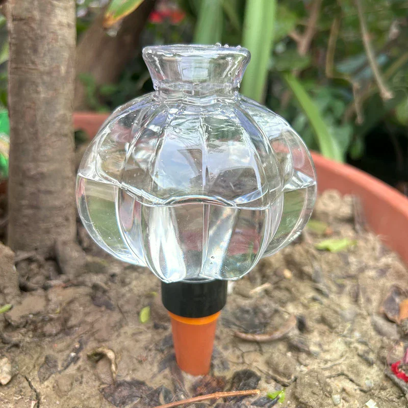Transparent Lantern-shaped Automatic Watering Device For Potted Plants, Automatic Drip Irrigation And Watering
