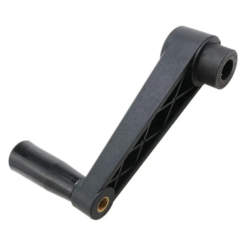 ABMS-홀 직경 12Mm 접이식 나일론 크랭크 핸들 회전 핸드휠 액세서리 산업용 공작 기계용 12 X 100Mm