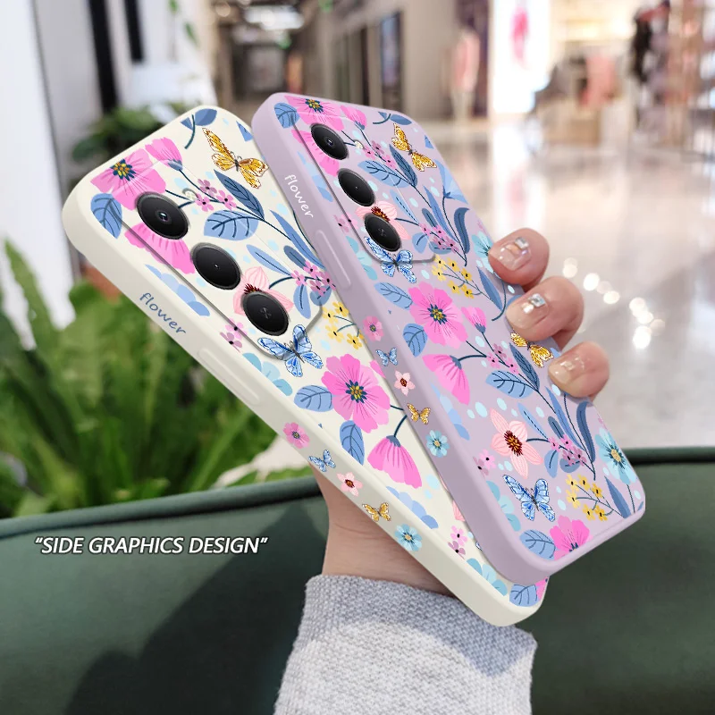 Elegant Miss Pattern Silicone Soft Phone Case