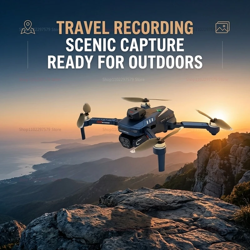 รูปสินค้า โดรน FPV กล้อง 8K พร้อมระบบหลบหลีกสิ่งกีดขวาง