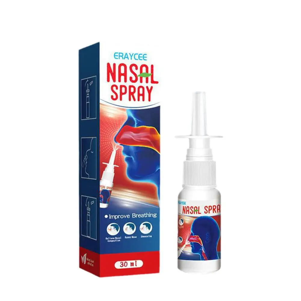Nasal Spray Herbal Nasal Spray For Reduce Snoring Nasal Cleaning And Hydration 1.01oz Nose Breathe Well Sleep T6D8