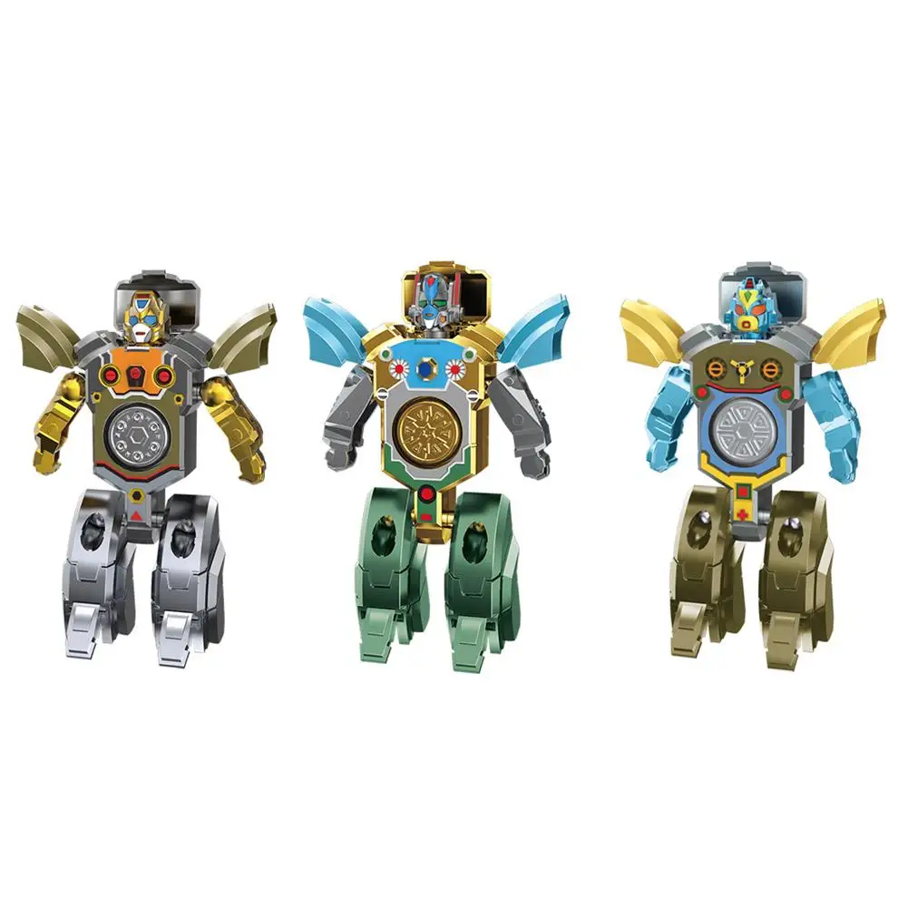 Kreative Dekompression Drop Beständig Fingertip Rotation Gyroskop Mechanische Verformung Roboter kinder Spielzeug Junge Geschenk – Detail 8