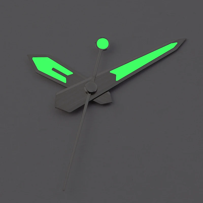 HEIMDALLR watch hands steel C3 Green Luminous Hands Watch Needle Hands for NH35A NH36A Movement Diving Watch watch accessories