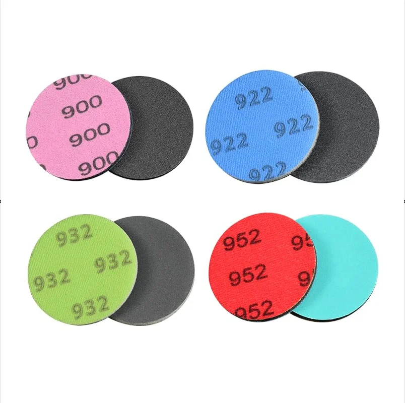 Sanding disc Ultra Coarse Grade Sanding Disc for Glass Deep Scratch Removal Remove Tempered/Curtain Wall Glass Welding Splatter 4 Pcs/Pack