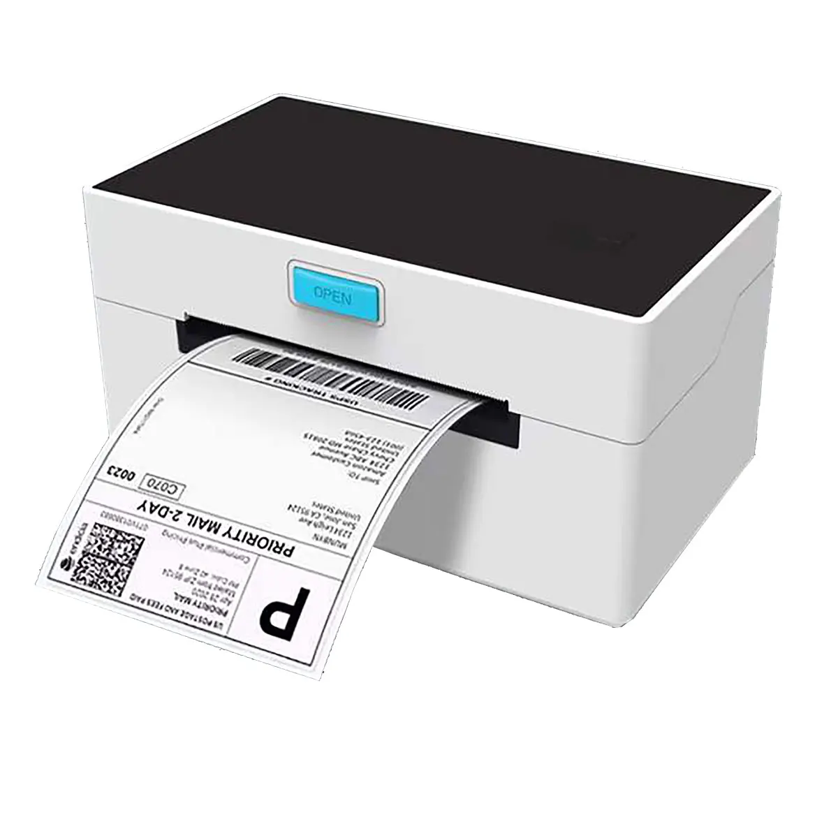 NETUM Desktop Thermal Label Printer NT-LP110A Thermal Barcode Printer for Shipping Express Label 4x6 Printing Mac OS/Windows