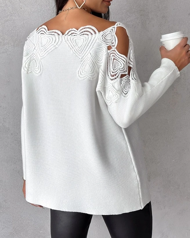 Рисунок 2 - Женский трикотажный свитер свободного покроя