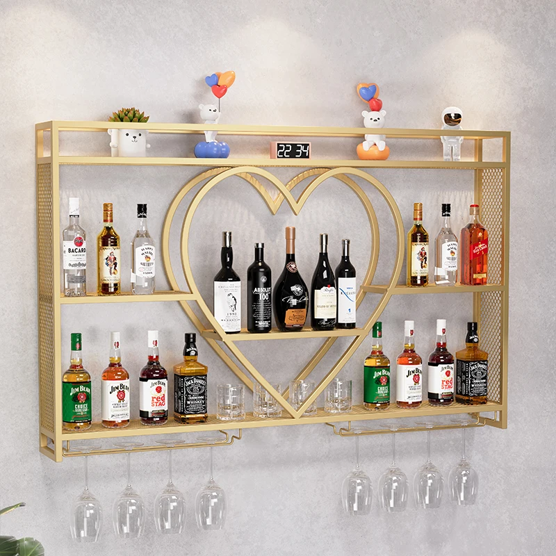 

Bottle Cocktail Wine Cabinets Corner Modern Whisky Storage Bar Cabinets Restaurants Liquor Mueble Para Vino House Furnitures