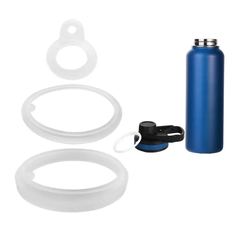 SiliconeGasketRingforWaterBottleCapsFlexibleWaterBottleGasket
