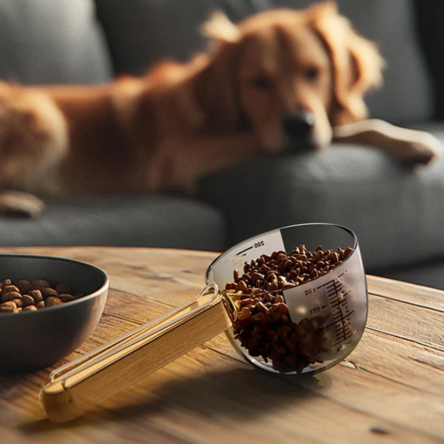 Dog Food Mix Dry Cat Food Scoop Cat Scratcher With Pet Food Palette Household Precision Scale Excellent feeding companion 5