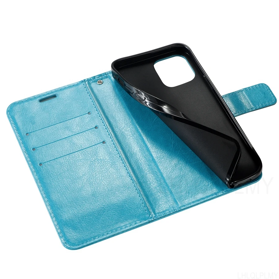 Luxury Leather Flip Wallet Phone Case Cover