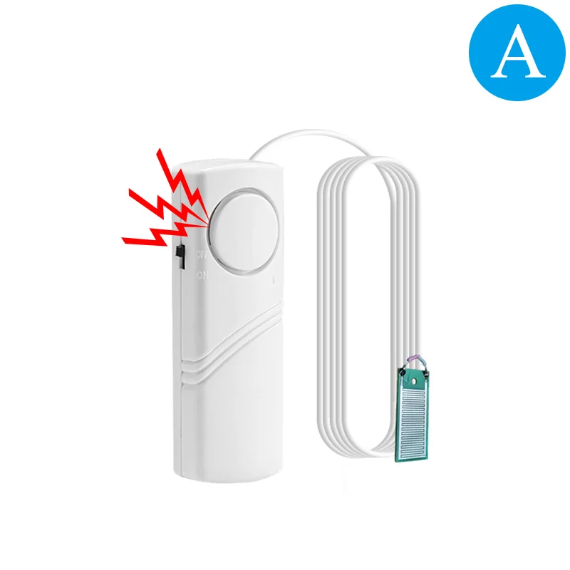 חיישן דליפות מים הביתה גלאי קול אזעקה דליפה עצמאית גלאי דליפה גלאי מים