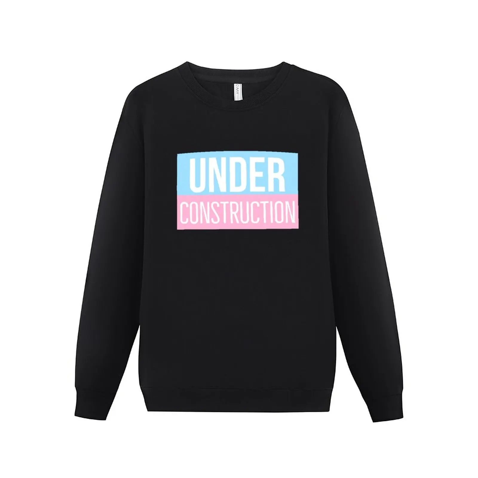 

New Under Construction Transgender Design Sweatshirt men clothing men wear tracksuit men sweatshirts for men