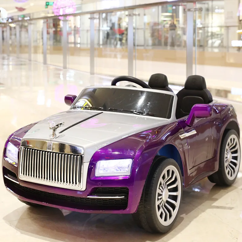 Children Electric Car 12v Big Power Large Four Wheels Remote Controll Rechargeable Ride On Car
