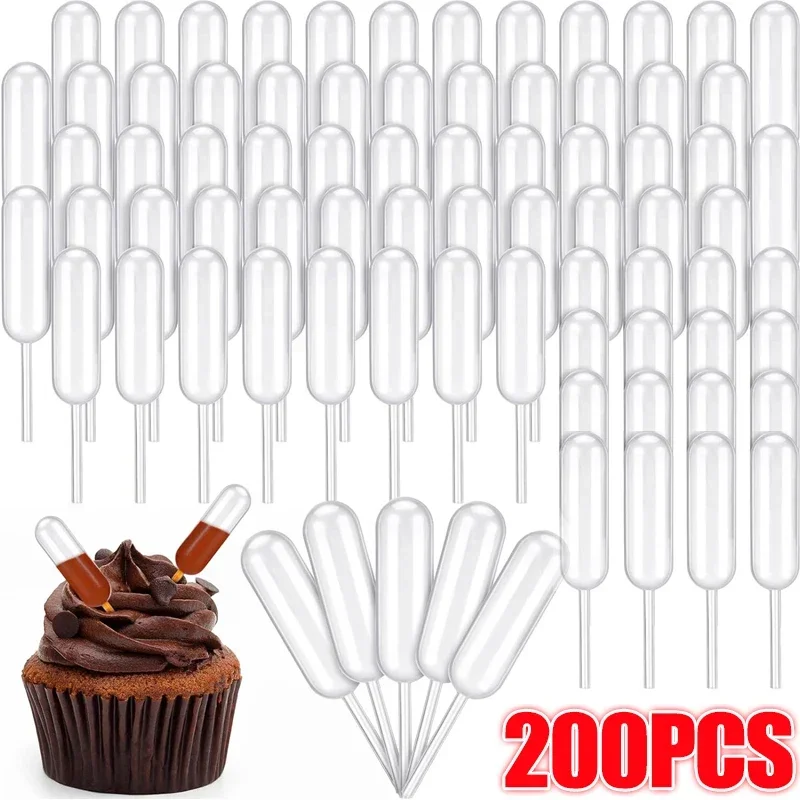 50-200Pcs-Mini-Dropper-4ml-Disposable-Jam-Dropper-for-Cupcake-Sauce ...