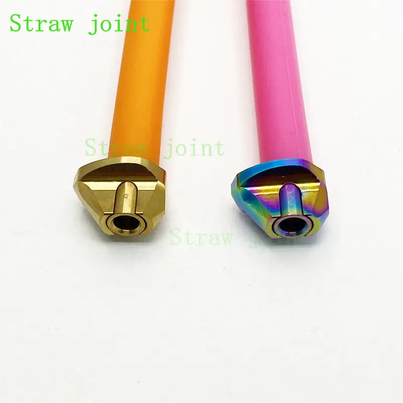 1pc 510 Stainless Steel Polygonal BB Billet Box Straw Joint