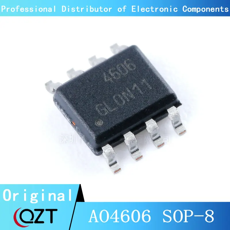 10pcs/lot AO4606 SOP 4606 SOP-8 chip New spot