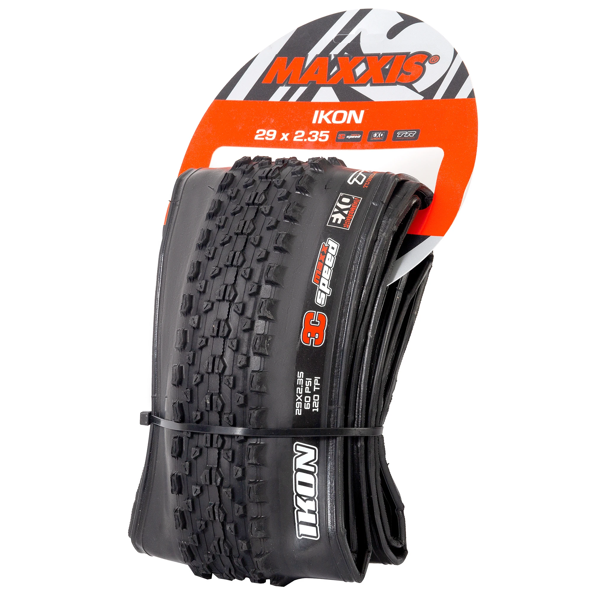 Cubierta MAXXIS Ikon MTB 3CS EXO TR Skinwall 29X2.20 60 TPI en