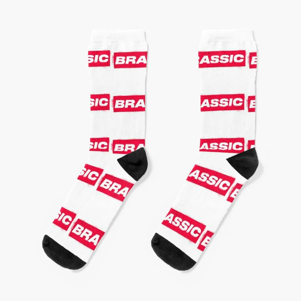 

Brassic logo t-shirt Socks Sports Socks For Men Women'S Socks High