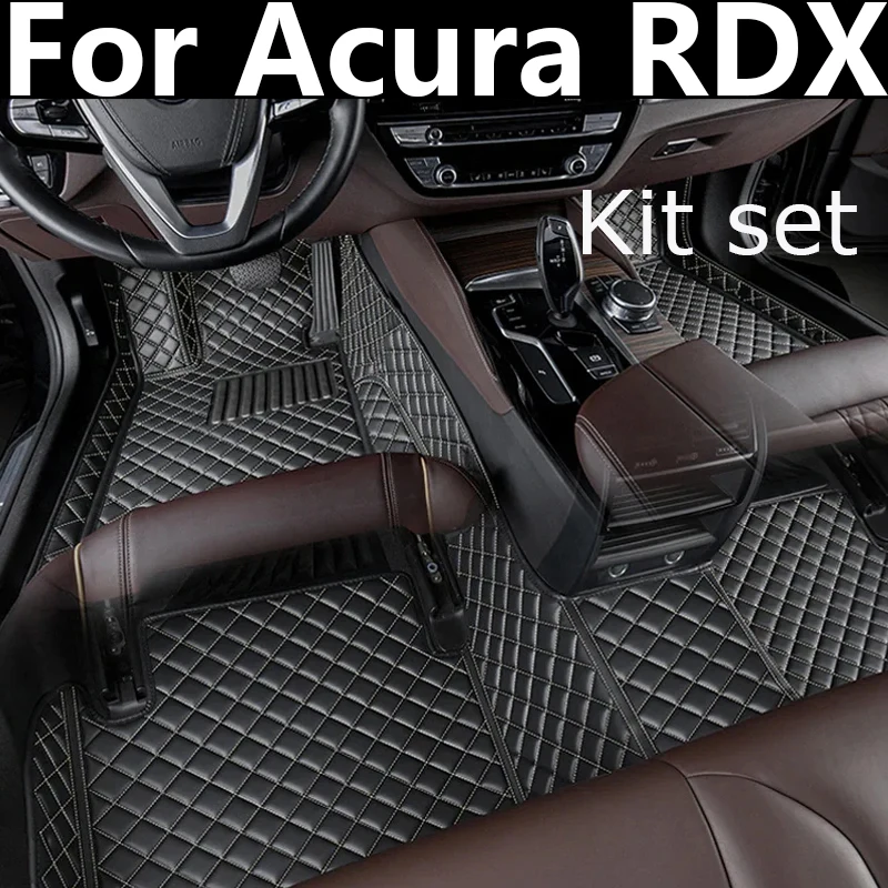 

Автомобильные коврики для Acura RDX TC1 2 MK3 2019 ~ 2022 2020 2021, набор прочных ковриков, ковер, кожаный напольный коврик, водонепроницаемый коврик, автомобильные аксессуары