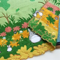 Mignon 100% coton broderie dessin animé serviettes salle de bain petite serviette Batrh pour enfants adultes plage 4