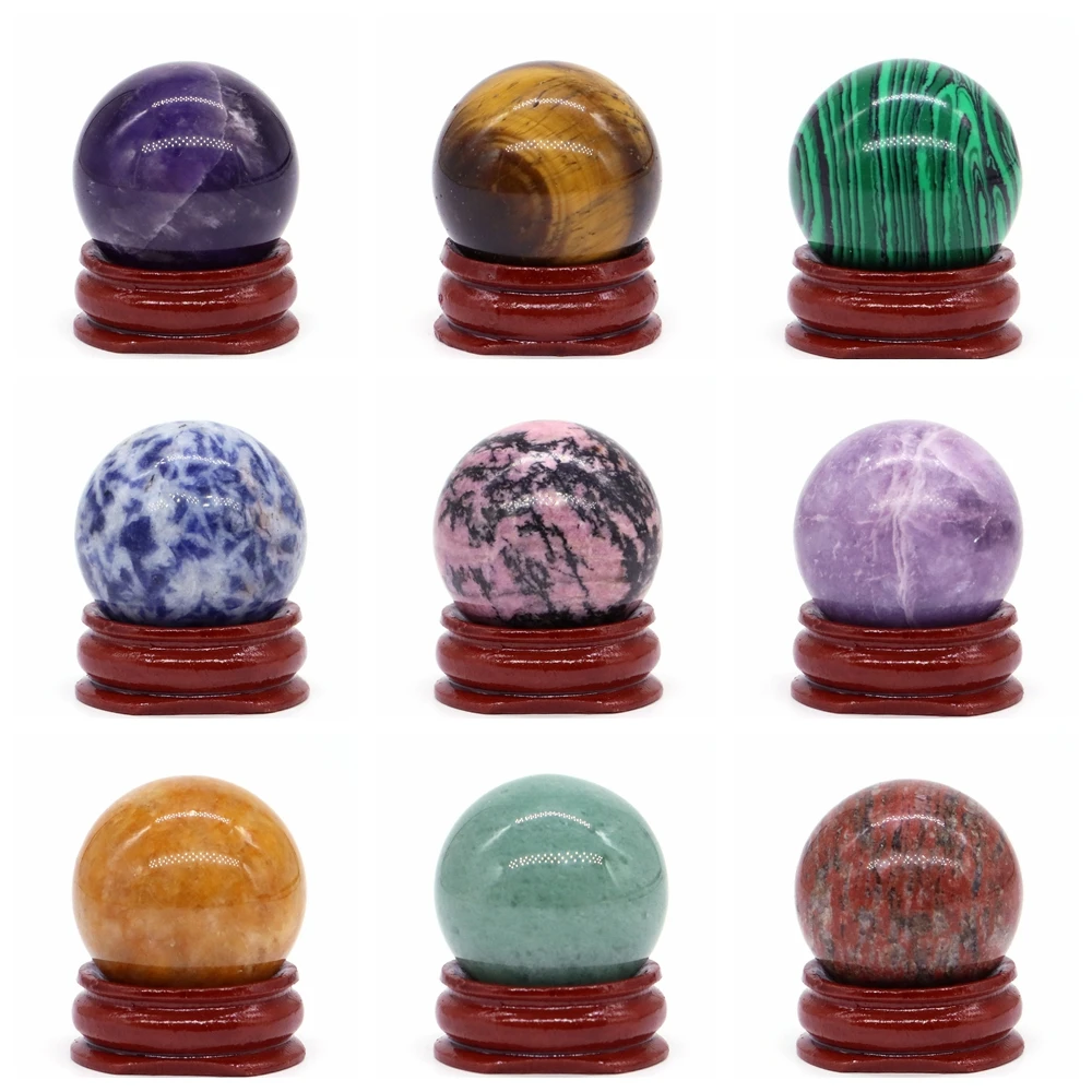 Sfera Di Quarzo Aura Blu, Cristallo Arcobaleno, Pietra Preziosa