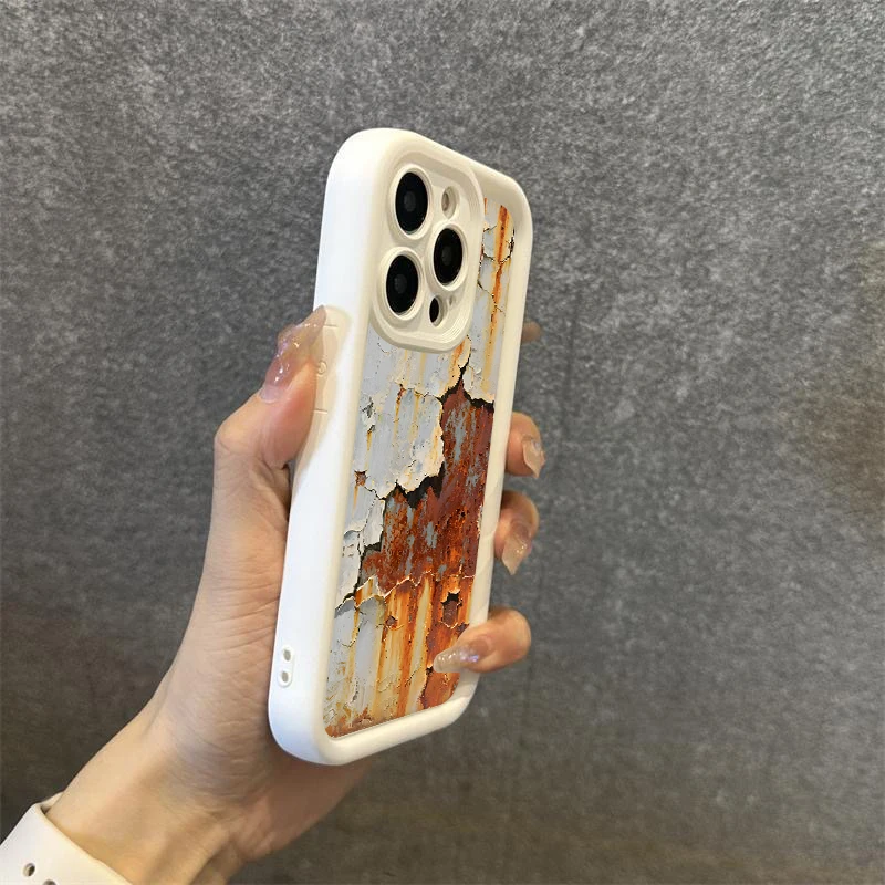 Creative Rusty Pattern Design Soft Phone Case