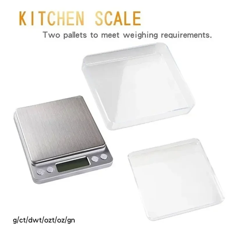 Digital Kitchen Scale Kitchen Measuring Scales Mini Pocket Precision Jewelry Electronic Balance De Cuisine Weight Gold Food Bar