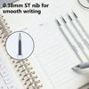 M&G 12pcs Gel Pen Refills Black 0.38mm ST Tip Signature Pen Refill Economy Gel Pen Refills for Students Exam Office 2