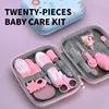 Mother and baby set, baby nail clippers, medication dispenser, 20 piece set, comb brush, EVA bag, care set