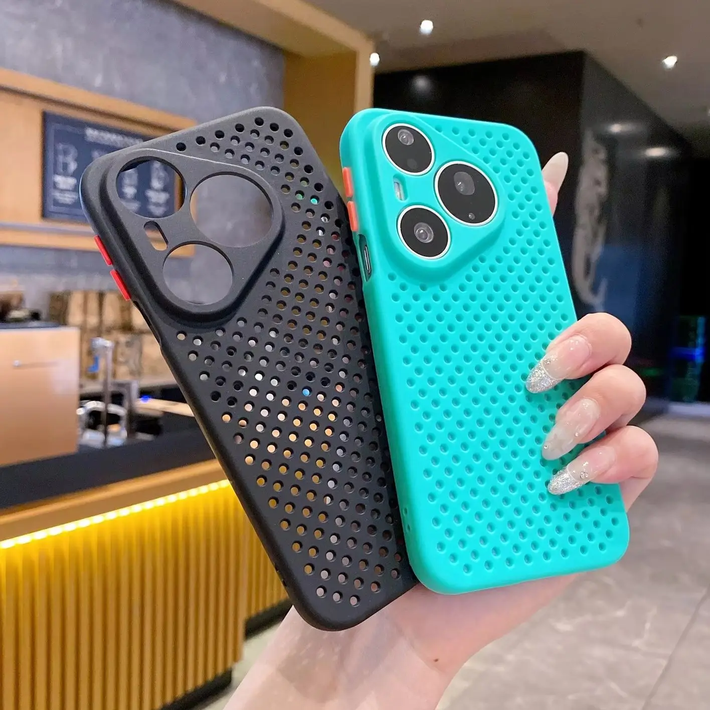 Cooling Breathable Ultra-Thin Soft TPU Shockproof Matte Phone Case