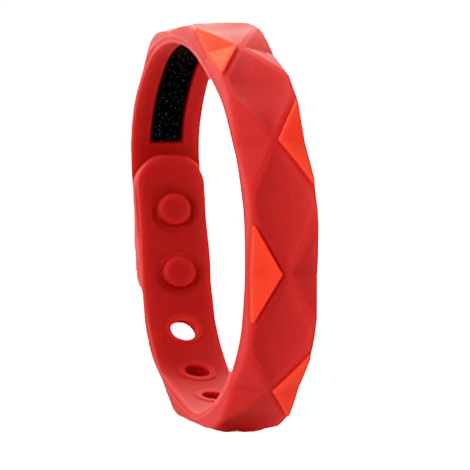 Negative Ion Anti-static Sports Bracelet Far Infrared Magnetic Ion Wristband Silicone Balance Negative