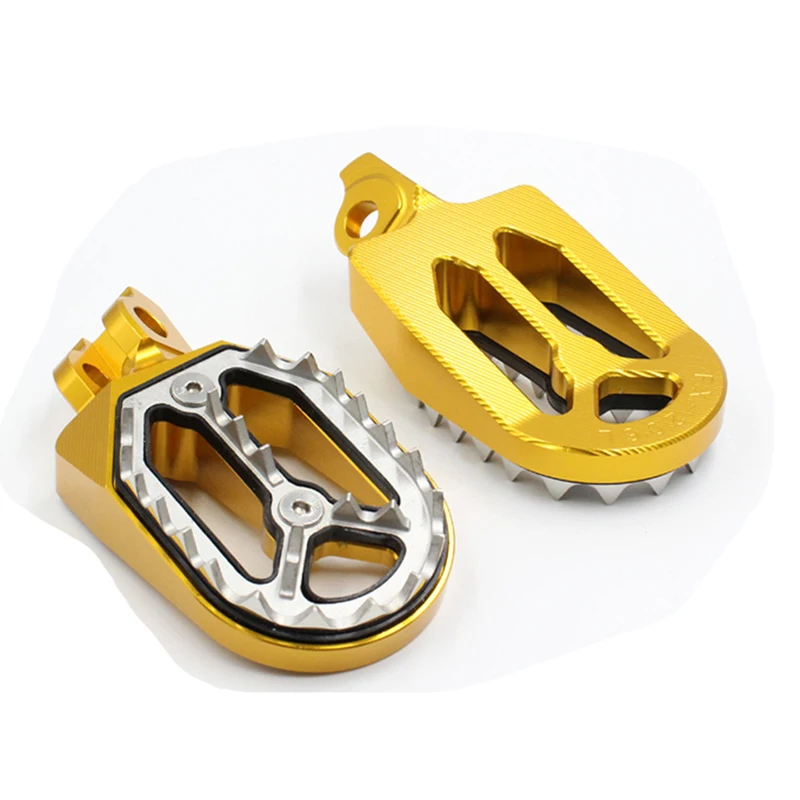 

Dirt Bike Pit CNC Aluminum Foot Pegs For Yamaha YZ85 YZ125 YZ250 YZF450 YZF250 WR250F 2004-2015