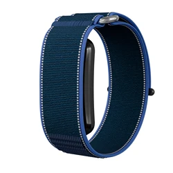 Adjustable Elastic Sports Soft Nylon Wristband for Screen - Free Fitness Tracker (Blue)