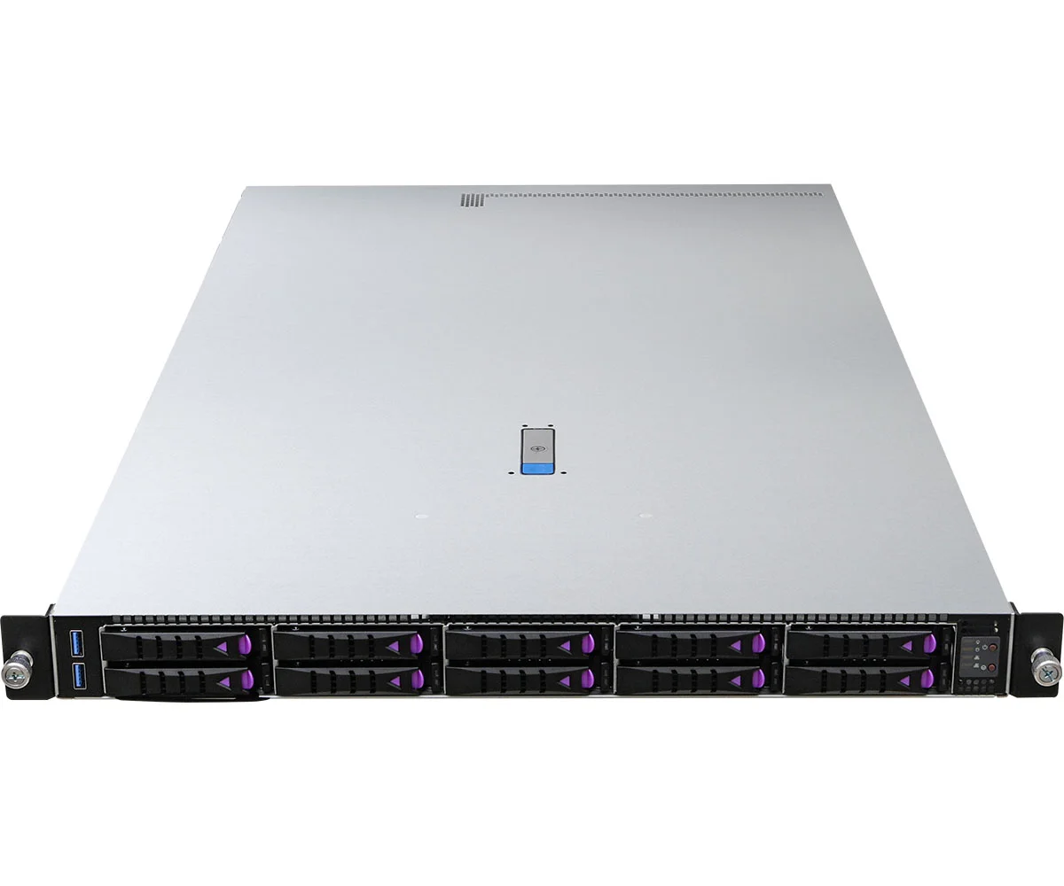 ASRock Rack 1U10E-MILAN2 1U Rackmount Storage Server Barebone 10 NVMe bays AMD EPYC 7003 (with AMD 3D V-Cache Technology)