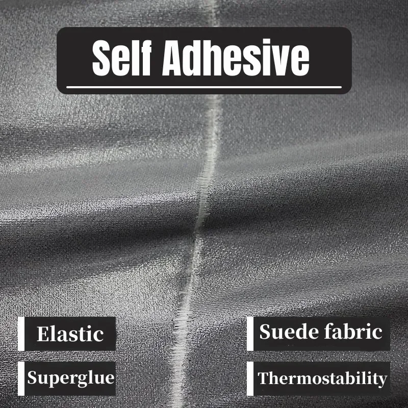 Multiple Suede Self Adhesive Leather Repair Sticker for Car Interior Sofa