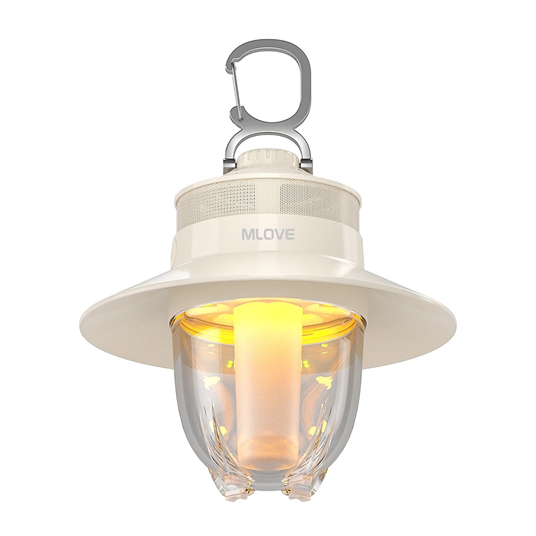 Mlove S1 Portable Bluetooth Speaker with Lighting, Powerful 360Â° Sound,360Â° Light, IP65 Waterproof,24H Playtimes