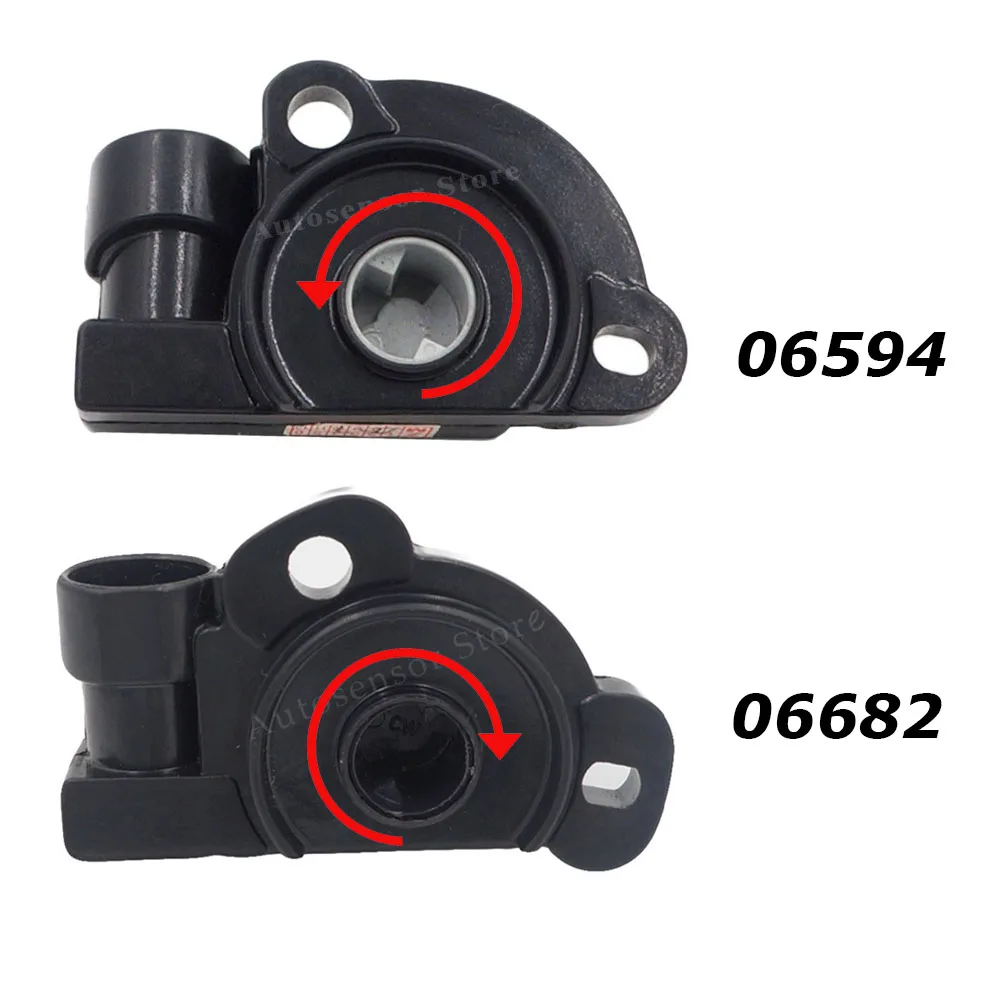 Neue Marke Throttle Position Sensor TPS 06682 Hohe Qualität 3 Pins – Detail 1
