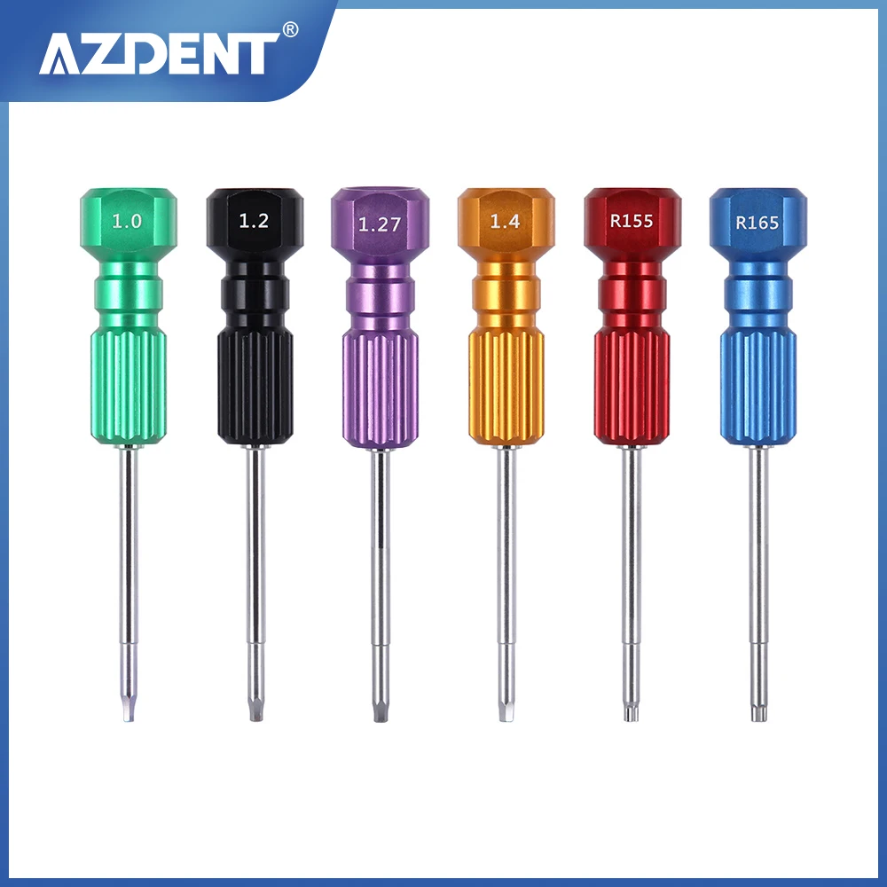 Azdent 치과 실험실 기계 임플란트 스크루드라이버, 임플란트용 마이크로 스크루 드라이버, 치과 교정 매칭 도구