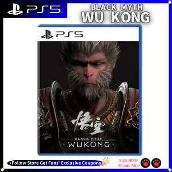 BLACK MYTH WU KONG Nuovo CD di gioco Sony Genuino con licenza PS5 Playstation 5 Gioco di carte Ps5 Giochi Playstation5 CD BLACK MYTH WU KONG