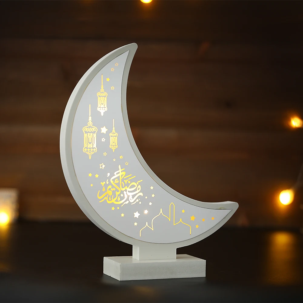 Led Ramadan Décoration Lumières Lampe De Lune, Ramadan Veilleuse