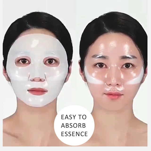 10PCS Collagen Face Mask Deep Hydrating Moisturizing Brightening Firming Skin Split Facial Masks Sheet Mask Korean Skin Care 3