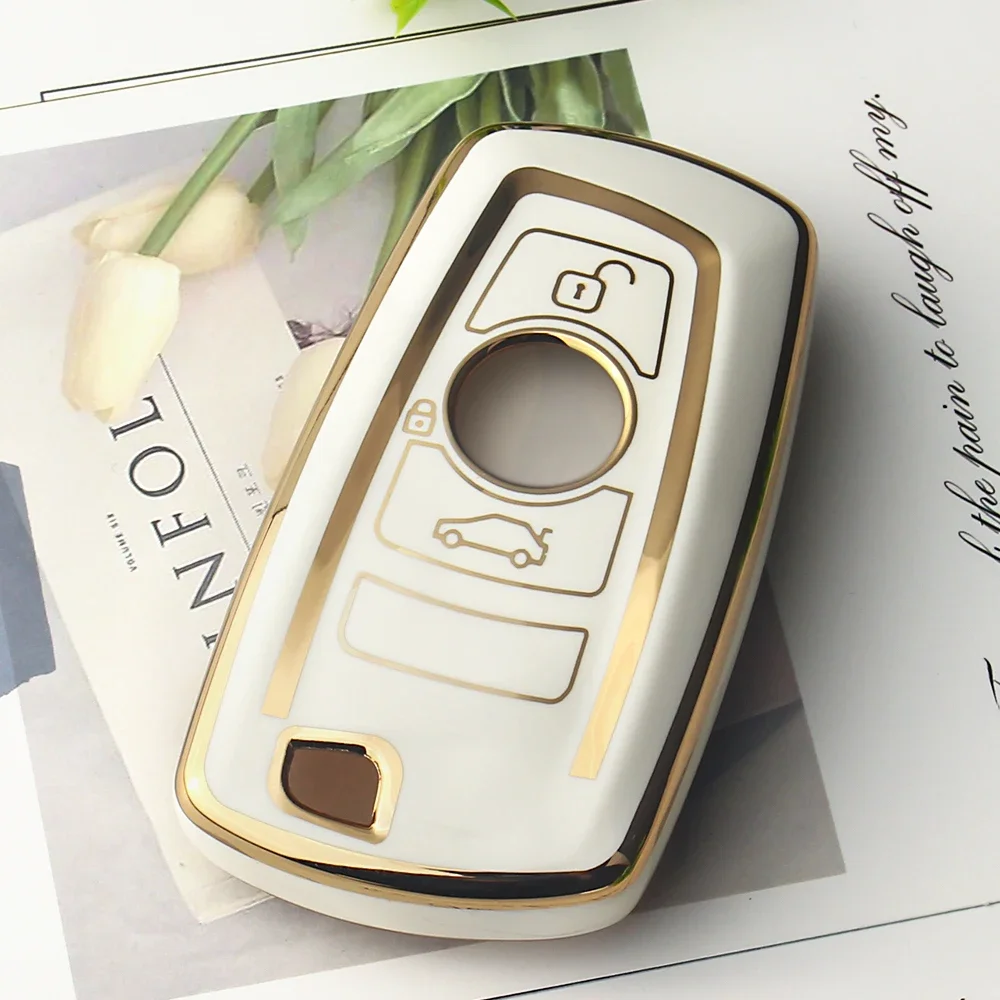 Premium TPU Car Key Case Cover - Sleek Protection for Your Auto Remote Accessories