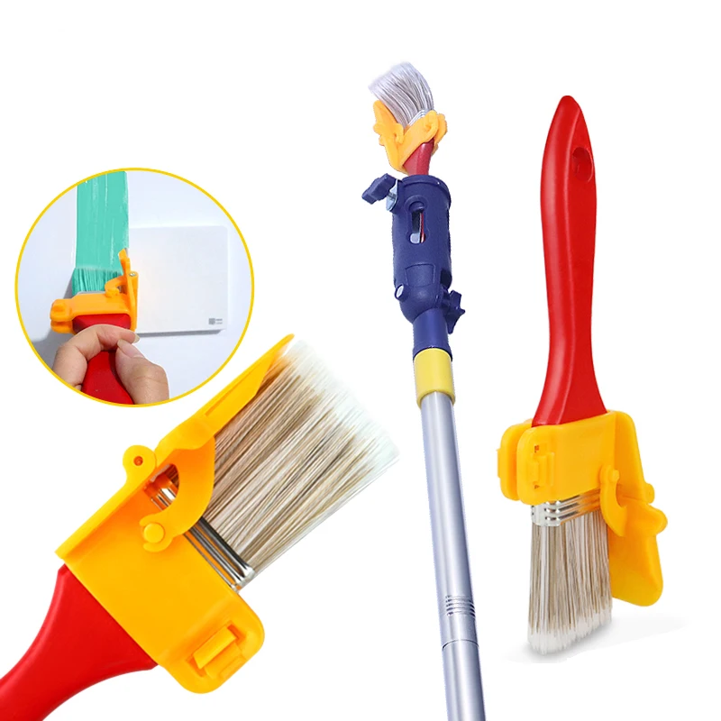 Edger Paint Roller Brush Extensão Pólo Gripper Ferramenta de Pintura de Parede Punho