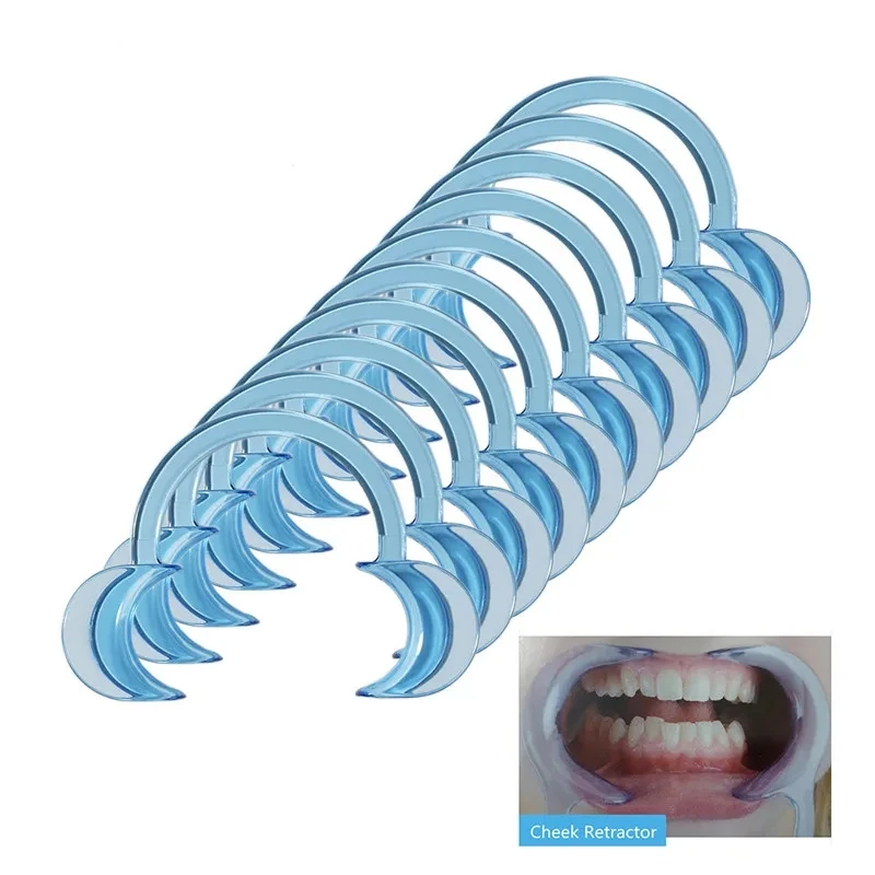 

5 Pcs/Lot C-shape Cheek Retractor Mouth Opener Mouth Spreader Lip Shape Opener Teeth Whitening Dentist Orthodontic Tool