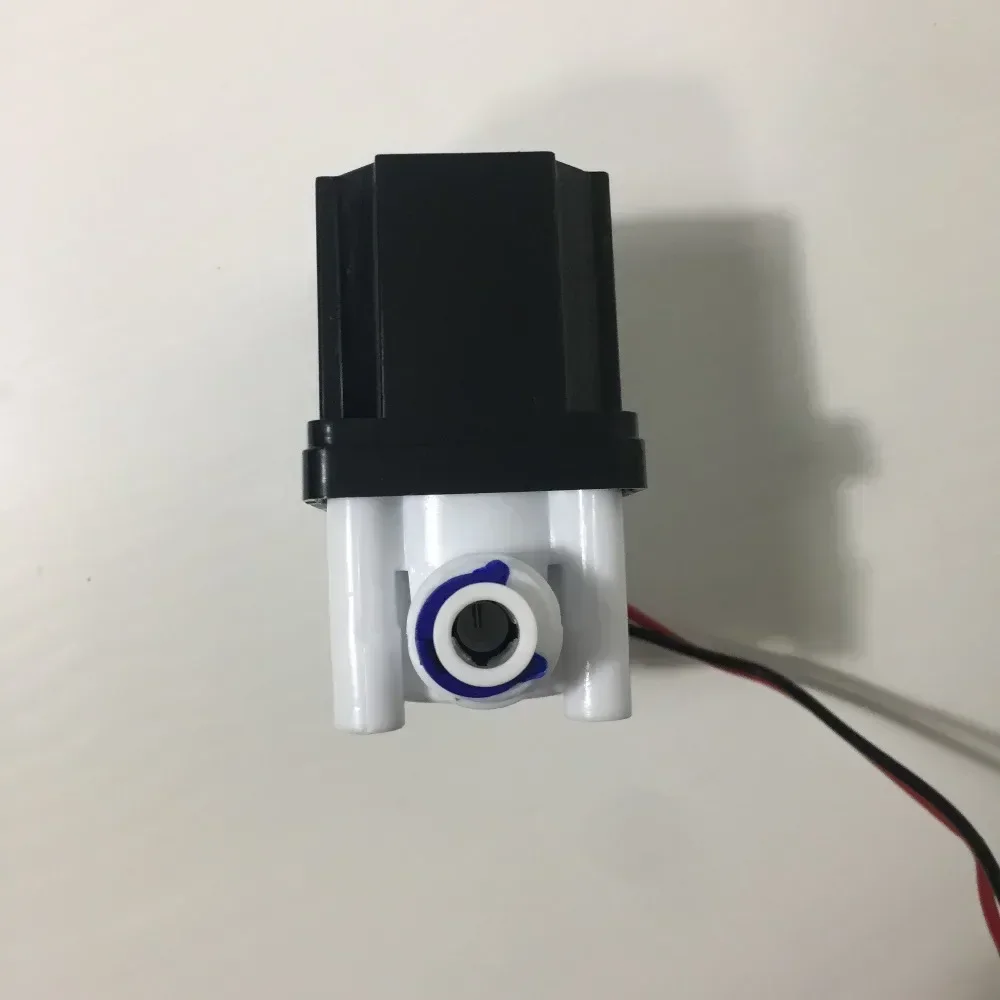 24VDC 1/4" NC Plastic Electric Water Solenoid Valve with 18s AUTO Flush Hose Connection for Quick Water Flow Control