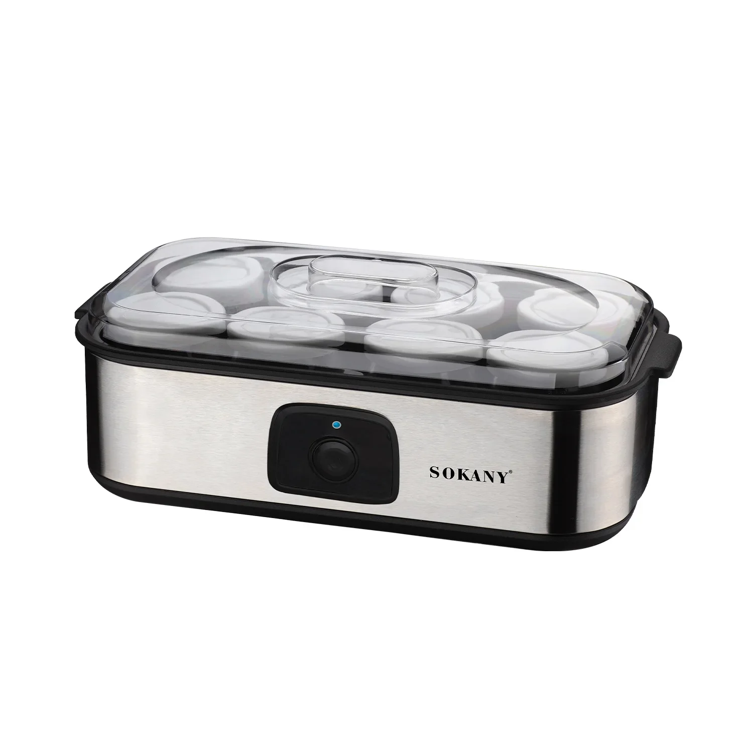 Appliances Yogurt Processing Lifestyle Appliances Home Kitchen Stainless Steel 8 Cups Yogurt Maker Machine