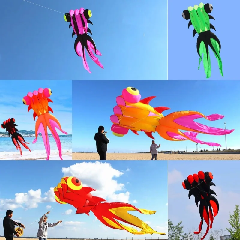 free shipping fish kite flying for adults kites goldfish kite sport professional kites large giant professional kite Wind power