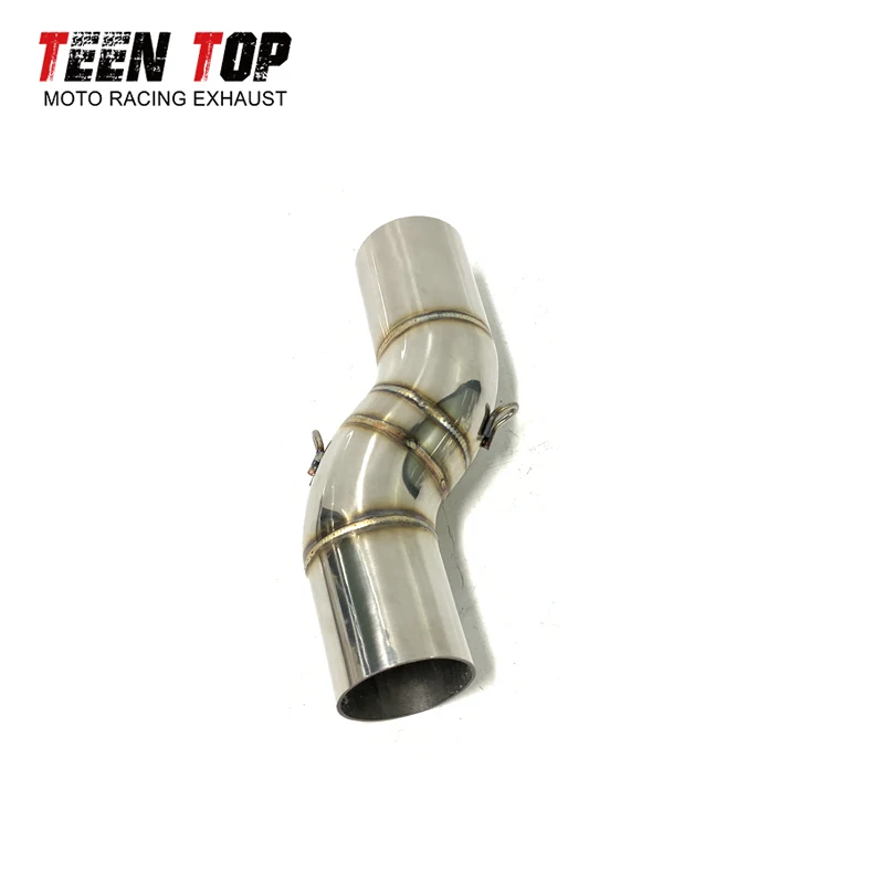 TRK502X Motorcycle Exhaust Modify Middle Link Pipe Escape Moto Racing Modified Slip-On For Benelli TRK 502 X TRK 502X 2018-2021 - Image 5