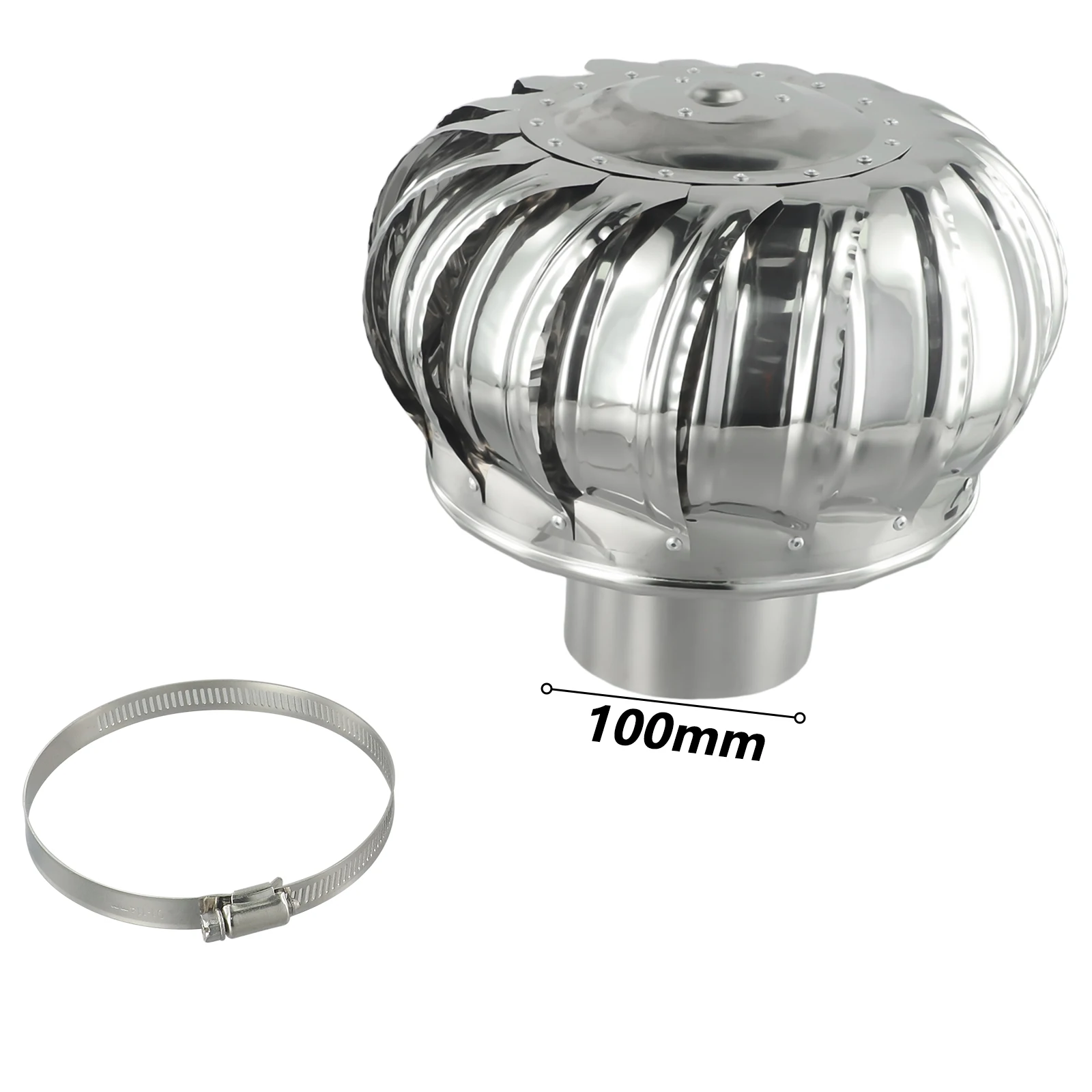Innovative Design Stainless Steel Chimney Cowl Cap Rotatable Hood Optimal Smoke Extraction Functionality chimney brush accessories